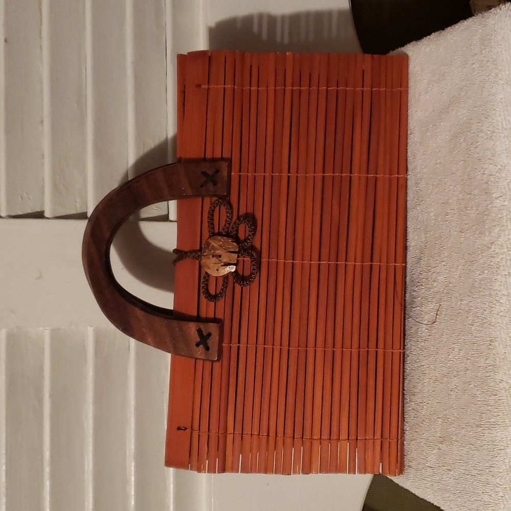 Vintage Bamboo Purse